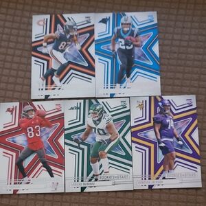 Rookies & Stars NFL Football Card Lot 6 Rookies